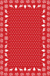 Design for Christmas Table Cloth Design for Christmas Table Cloth
