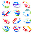 Collection of colour arrows