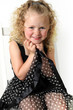 Beautiful little girl, four years old.