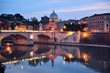 Night View of Rome, Italy