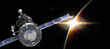 Spaceship on the Earth orbit