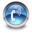 Glossy Pictogram "Telephone"