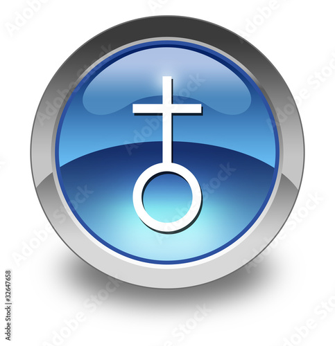 Illustration: Glossy Pictogram "Church" Glossy Pictogram "Church"