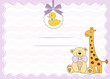 baby shower invitation