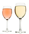 two wine glasses two wine glasses