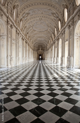 Photo: Italy - Royal Palace: Galleria di Diana, Venaria Italy - Royal Palace: Galleria di Diana, Venaria