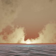 nuage et eau