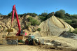 Carrière d'extraction de sable