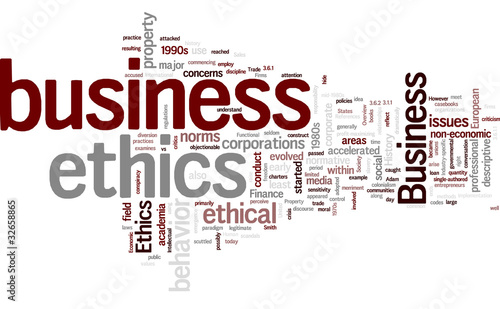 Illustration: Business ethics Business ethics