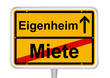 Miete / Eigenheim