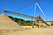 Carrière d'extraction de sable
