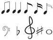 Music notes
