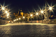 Photo: Charles bridge in Prague with lanterns Charles bridge in Prague with lanterns
