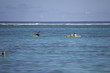 Tropical Lagoon with Sea Kayaks