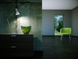 Wohndesign - grüner Stuhl