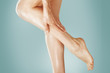 Beautiful wet feet, women legs Beautiful wet feet, women legs