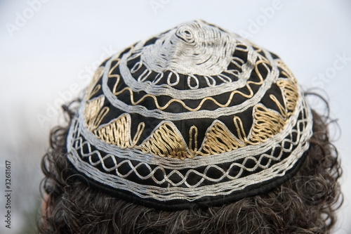 Photo: yarmulke jew yarmulke jew