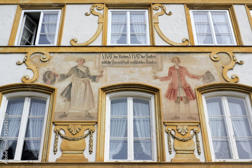 Foto: Bad Tölz Altstadtfassade Bad Tölz Altstadtfassade