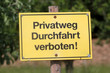 Privatweg