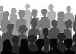 Vector: crowd crowd