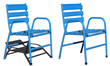 chaise bleu détourer chaise bleu détourer