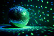 Lichtspiel in einer Disko