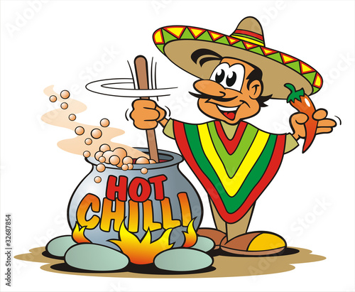Illustration: Mexican Hot Chilli Mexican Hot Chilli