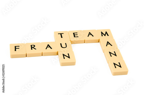 Photo: Team - Mann und Frau Team - Mann und Frau