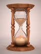 hourglass, sandglass, sand timer, sand clock