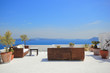 Sunbeds on Santorini Sunbeds on Santorini