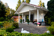 Garten im Sommer
