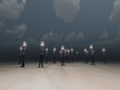 businessmen with ideas