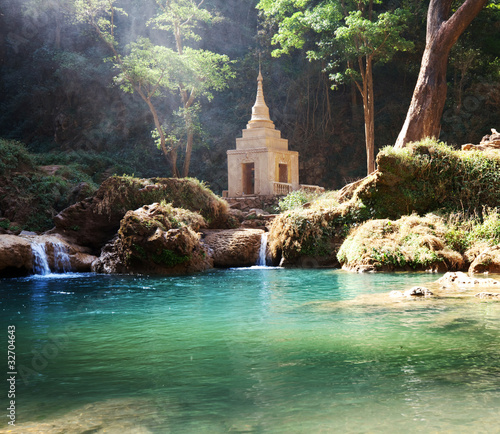 Foto: Waterfall in Myanmar Waterfall in Myanmar