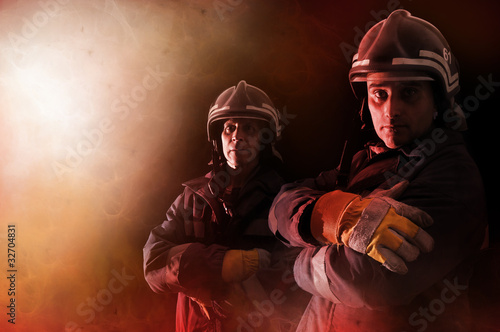 Photo: Firemen Firemen