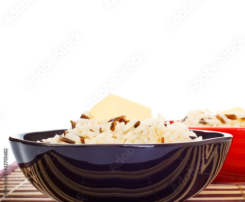 Photo: Bowls Of Cooked Rice Bowls Of Cooked Rice
