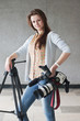 girl with a videocamera