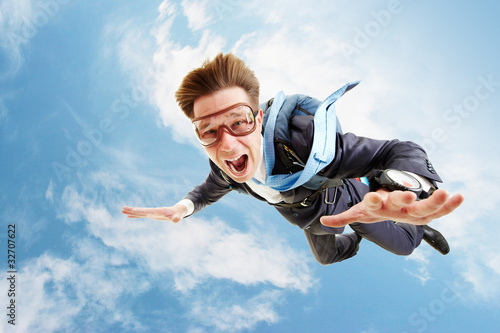 Photo: In flight In flight