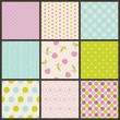 set of seamless patterns