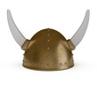 Viking Helmet isolated on white