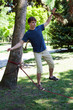 balancieren auf Slackline