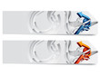 abstract vector headers abstract vector headers