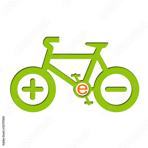 Bike on Logo E Bike    Ferkelraggae  32717860   See Portfolio