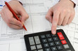 Businessman working with documents in the office.