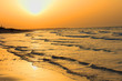 Sunset on the beach