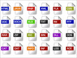 Vector: Datei Icons - Mega-Set Datei Icons - Mega-Set