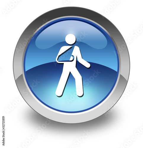 Illustration: Glossy Pictogram "Outpatient" Glossy Pictogram "Outpatient"