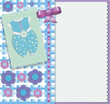 Baby shower invitation card