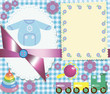 Baby arrival announcement card