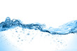 Clean water and water bubbles