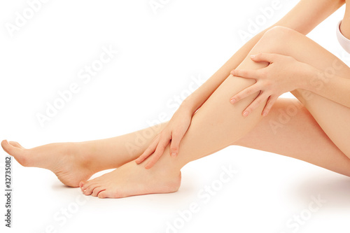Photo: woman leg woman leg